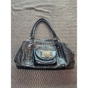 Leather rock bag‎